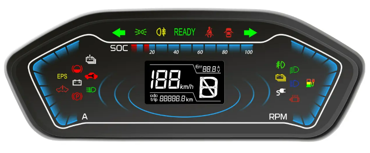 Two-wheeler dashboard